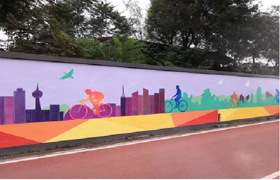 德宏墙体彩绘-围墙