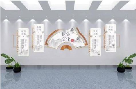 德宏企业文化墙设计的核心要素。