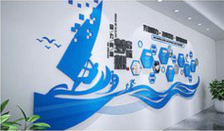 德宏海浪主题文化墙如何设计？