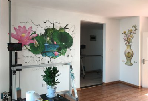 德宏墙体彩绘相比墙纸的优势。