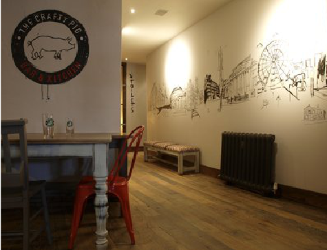 德宏教你判断手绘墙质量的好坏。