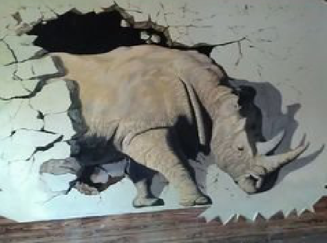 德宏在墙绘中，如何绘制3D效果？