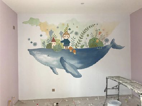 德宏手绘墙的特点及优势。